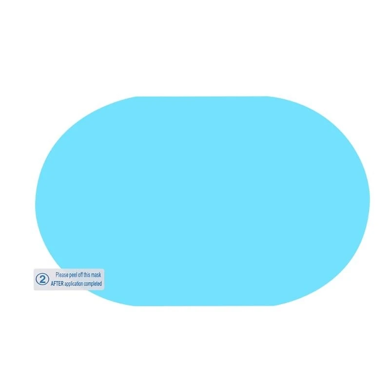 

Наклейка с зеркальной пленкой заднего вида дождя