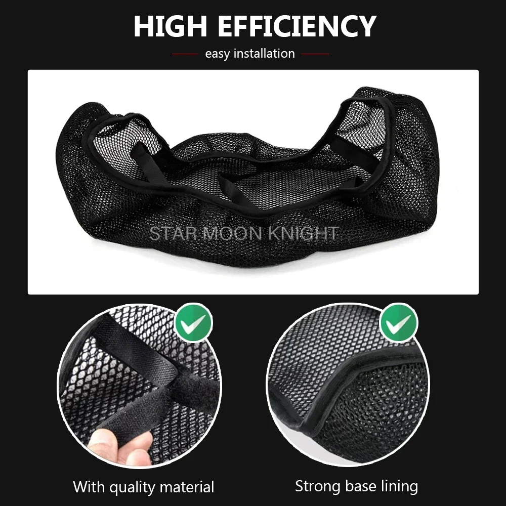 3D Mesh Anti-Slip Seat Cover for Honda PCX125/150/160 | Waterproof Breathable | Motorcycle Accessories