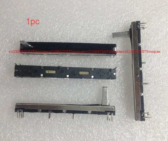 OK 1 75mm Straight Slide Potentiometer Double Fader A10K For Soundcraft EFX8 Fader