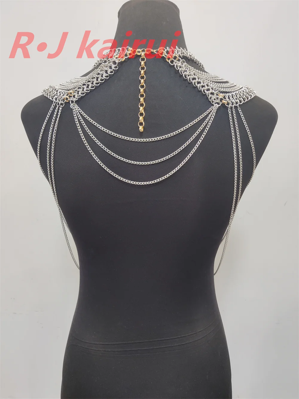 New Style Fashion Women Silver Plated Chains Unique Harness \