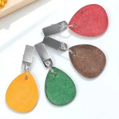 

4pcs Sturdy Stone Stainless Steel Decorative Tablecloth Clips Windproof Table Cover Clamp Outdoor Camping Reusable Table Cloth