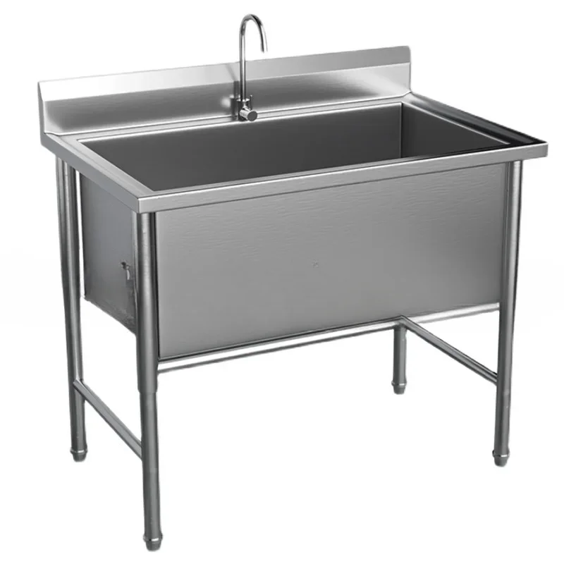 FOR Stainless Steel Defrosting Pool Commercial Sink 304 Restaurant Canteen Large Kitchen Soaking Pool