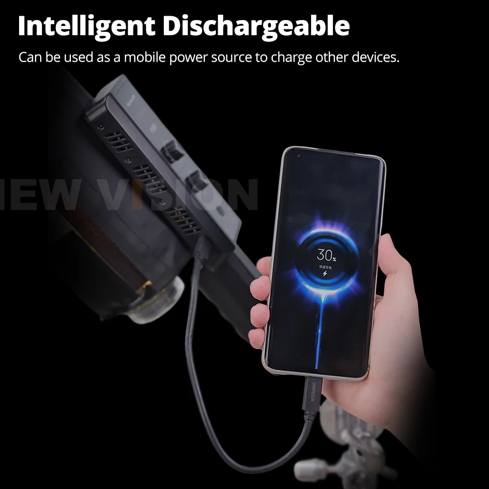 FlyNoodle F30B LIGHT BANK نفخ لينة ضوء سوفت بوكس المحمولة المحمولة نفخ ملء ضوء داخلي LED عصا ضوء