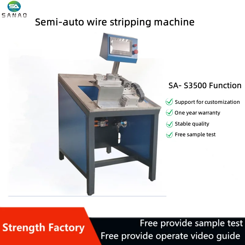 

High Speed Wire Stripping and Cutting Machine Advanced Wire Machinery