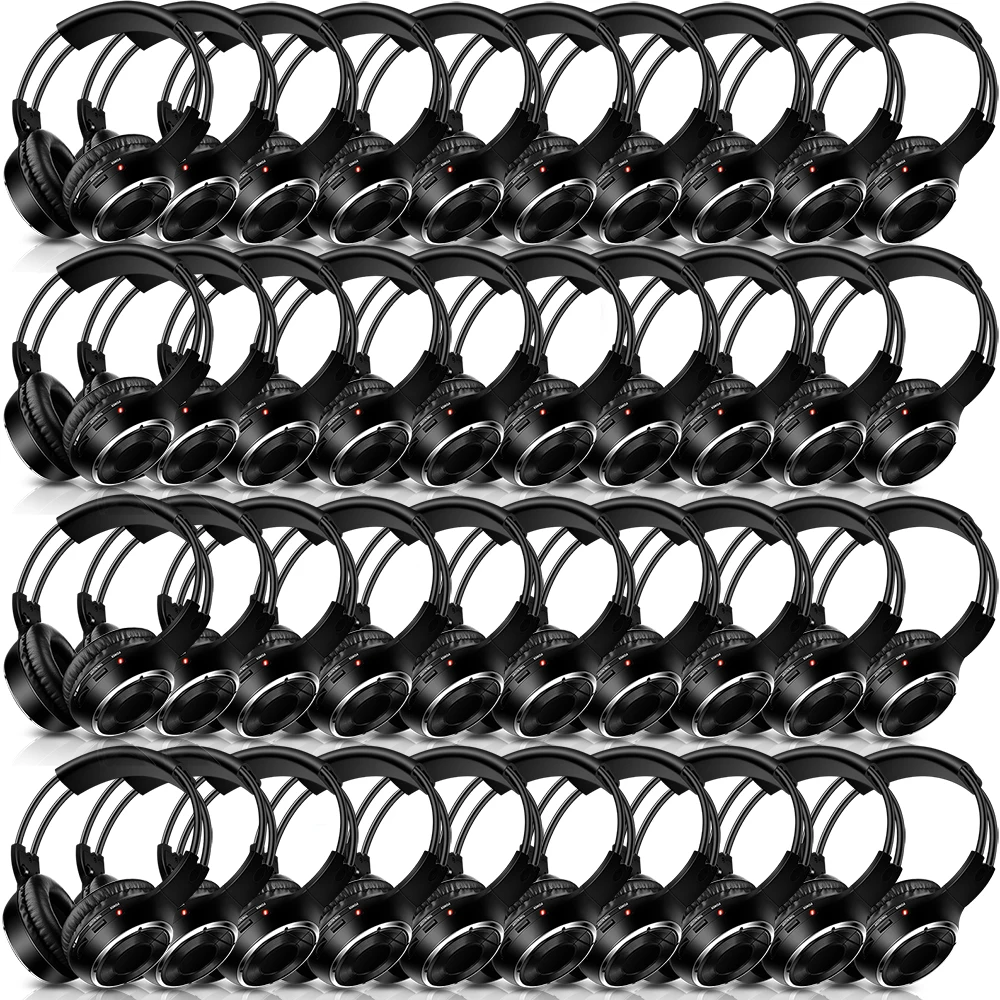 CATASSU Silent Disco Wireless Headphone Package 40 Receivers 6