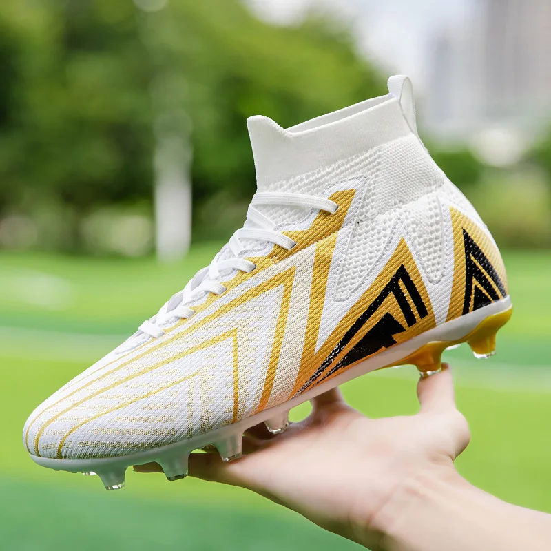 High Quality Ultralight Mens Soccer Shoes 48 Non-Slip Turf Soccer Cleats for Kids TF/FG Training Football Boots Chuteira Campo47