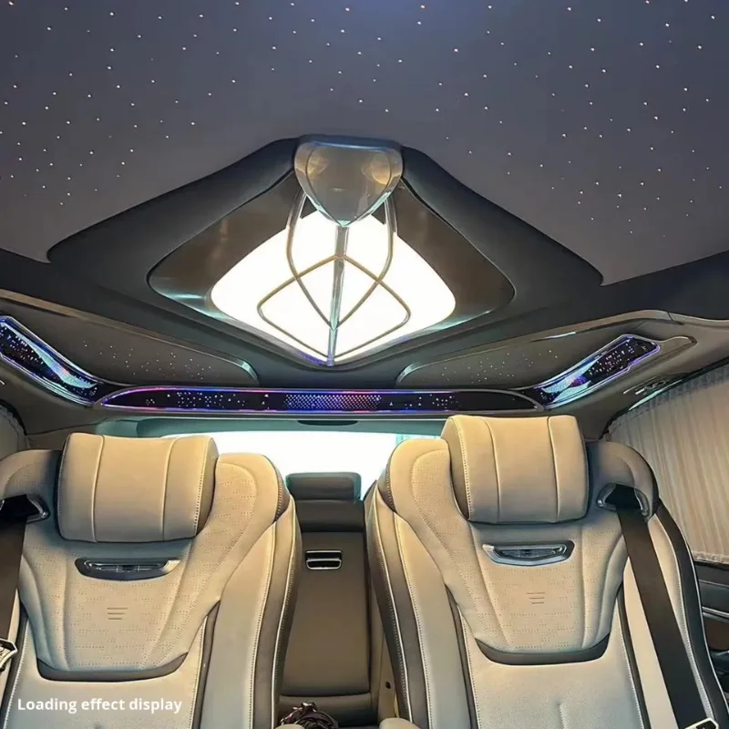 LED Dome Car Roof Lights ABS Material Luxury Interior Kit for  V-Class