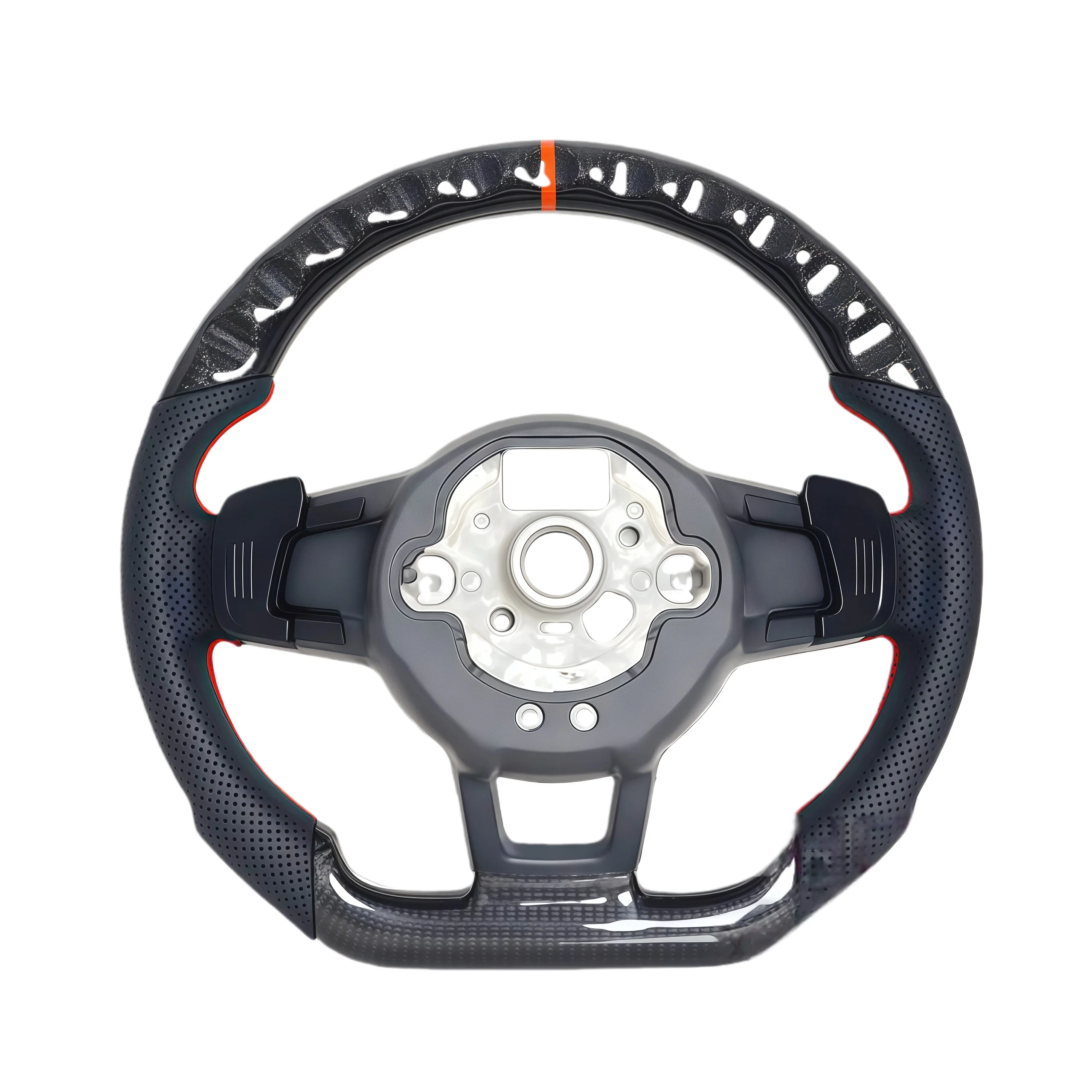 أفضل بائع عجلة القيادة جولف 7 2015 2016 2017 2018 2019 أسود LED Mk7 دعوى للجولف عجلة القيادة