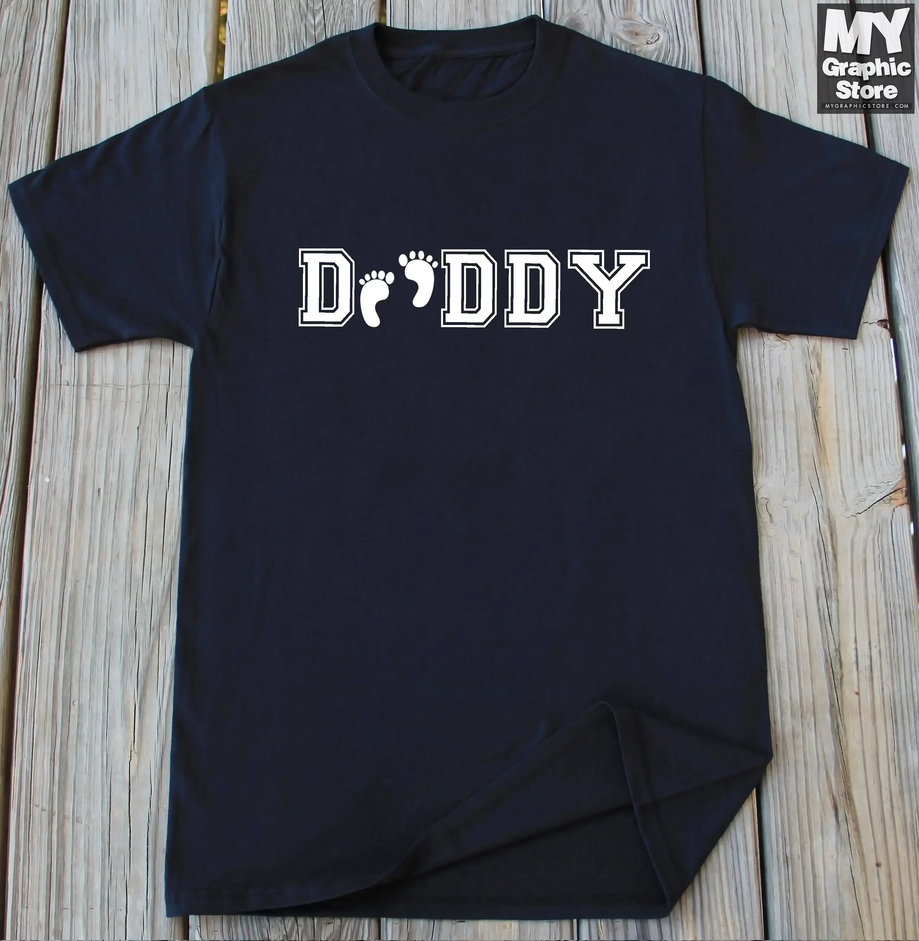 New Daddy T Shirt Dad Gift Fathers Day Baby Surprise Pregnancy Announcement
