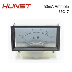 Hunst 50mA Ammeter 85C17 DC 0-50mA Panel for CO2 Laser Cutting Engraver