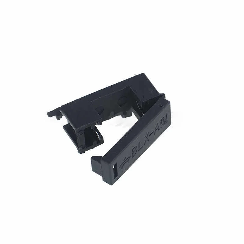 5*20 fuse holder BLX-A type Fuse clip/box/FUSE/transparent cover/white/double ring/metal