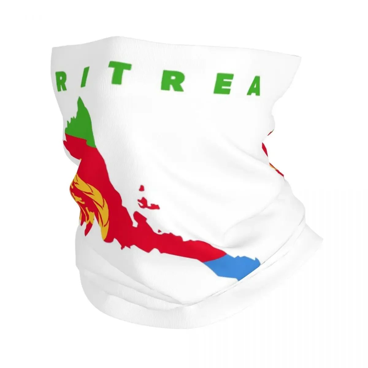 

Flag Of Eritrea Bandana Neck Cover Printed Wrap Scarf Multi-use Cycling Scarf Outdoor Sports For Men Women Adult All Season