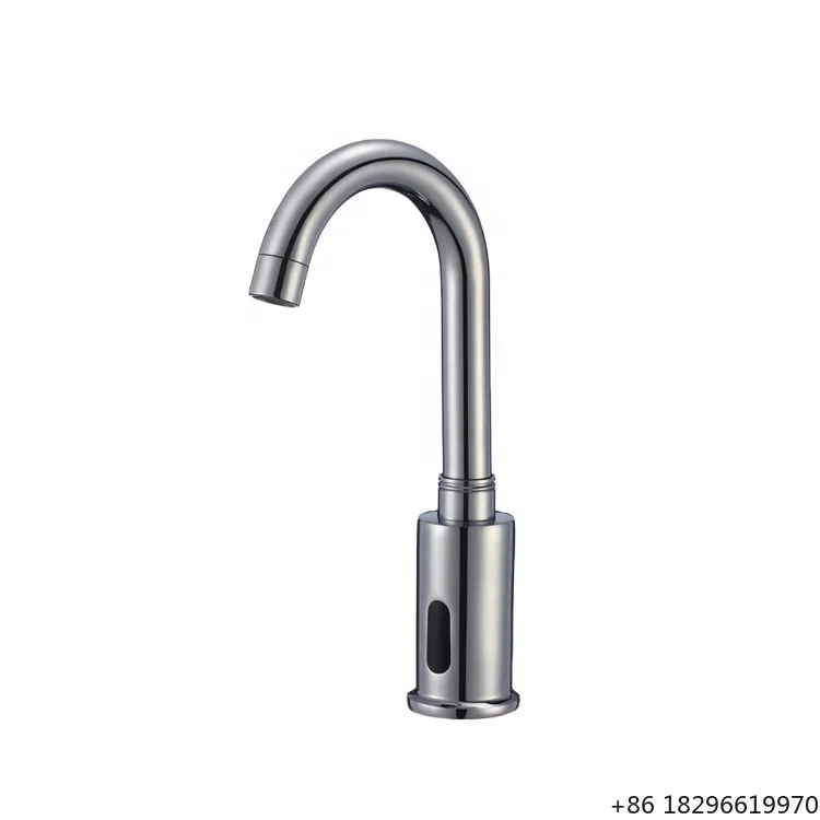 

Smart Touchless Motion Sensor Basin Faucet Automatic Hot Cold Water Tap for Bathroom