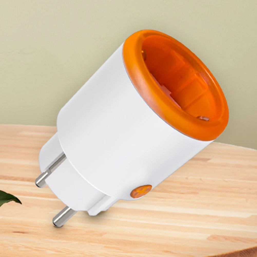 

EU Smart Socket 16A 3.0 Smart Plug Socket Outlet with Power Monitoring App Control Work with Alexa Google Assistant