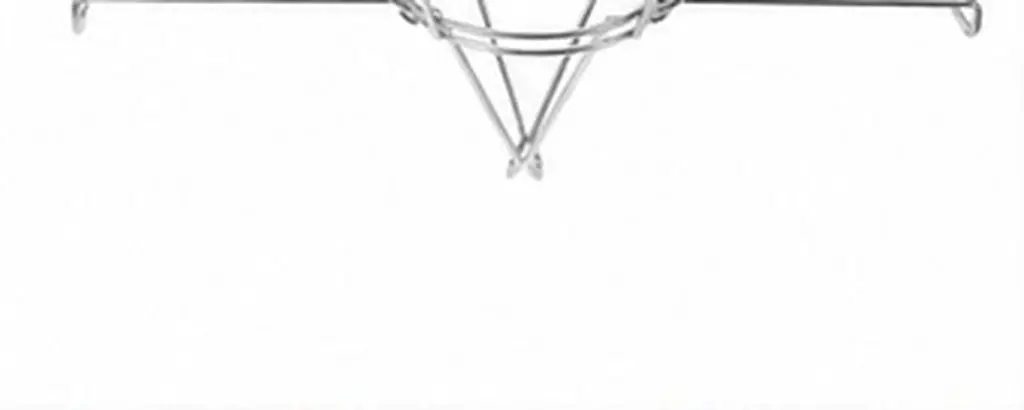 Stainless Steel Maple Syrup Filter Stand Cone Holder Folding Arms Stable Base Efficient Syrup Filtering Equipment for Kitchen