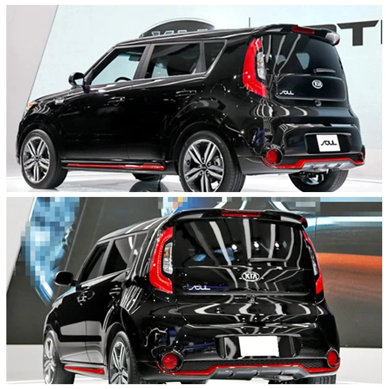 Auto Schwanz Top Wind Spoiler Hinten Stamm Dach Sport Flügel Für Kia Soul 2017 2018 2019