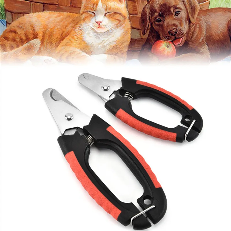 Professional Pet Dog Nail Clipper Cutter Stainless Steel Grooming Scissors Clippers for Animals Cats
