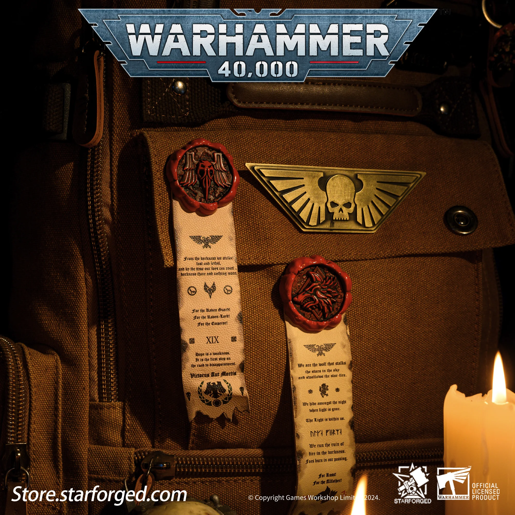 [Starforged] Warhammer 40K Purity Seals Christmas Gift Anime