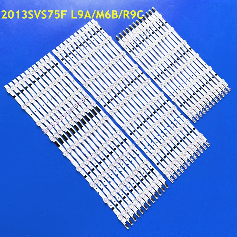 LED Backlight Strip for UE75F6470 UE75F6370 UE75F6300 UN75F7100 UE75F7100 UA75F6400 UN75F6400 UE75F6400 2013SVS75F L9A M6B R9C