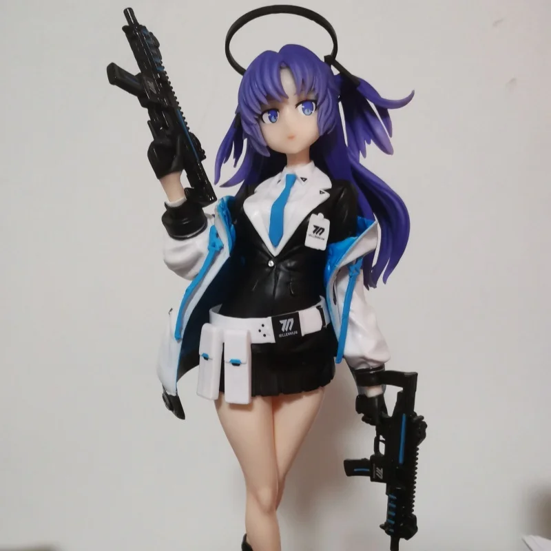 Anime Hayase Yuka Beeldje Blauw Archief Cartoon Game Figuur Schattig Meisje Model Standbeeld Pvc Collectie Ornament Pop Speelgoed Cadeau