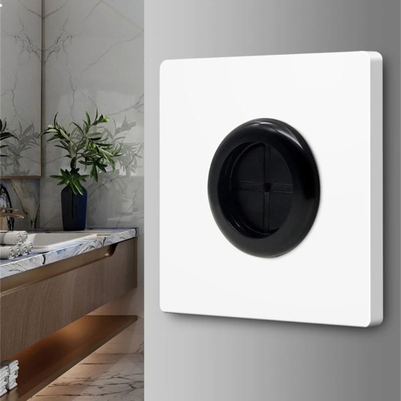 Wall Blank Panel With Outlet Hole Decorative Cover Cable-Organizer Storage Cable