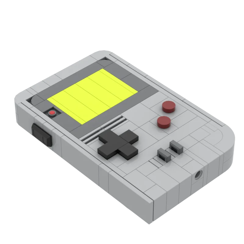 Game Boy Advance Bouwstenen Spelconsole MOC DIY Bricks NES Model Cadeau Speelgoed (onderdelenpakket elektronische handleiding)
