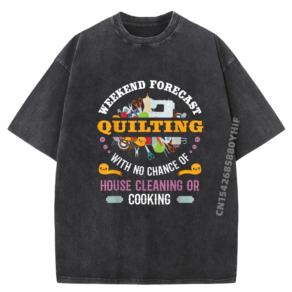 

Funny Quilting Sewing Quilt Gift For Quilter Graphic T Shirts Men Oversized Washed Camisetas Memorial Day