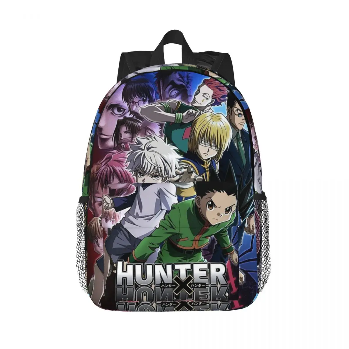 Anime HXH Hunter Hunter Backpack Daypack Large Capacity Boys Girls BookBag Shoulder Bags for Men Women School Bag