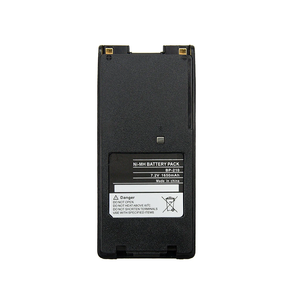 BP-210 Ni-MH Battery 1650mAh 7.2V for Icom Walkie Talkie IC-A6 IC-A24 IC-F30GT IC-F40GT IC-F40GS IC-F3GT IC-F3GS Two Way Radios