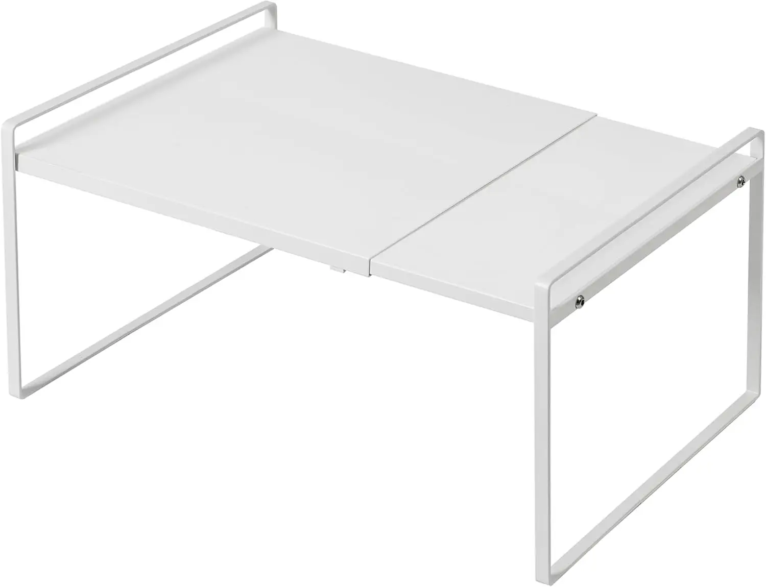 

Раздвижная полка-органайзер для кухонной кладовой, под раковину, для хранения, экономия места, сверхпрочная, белая