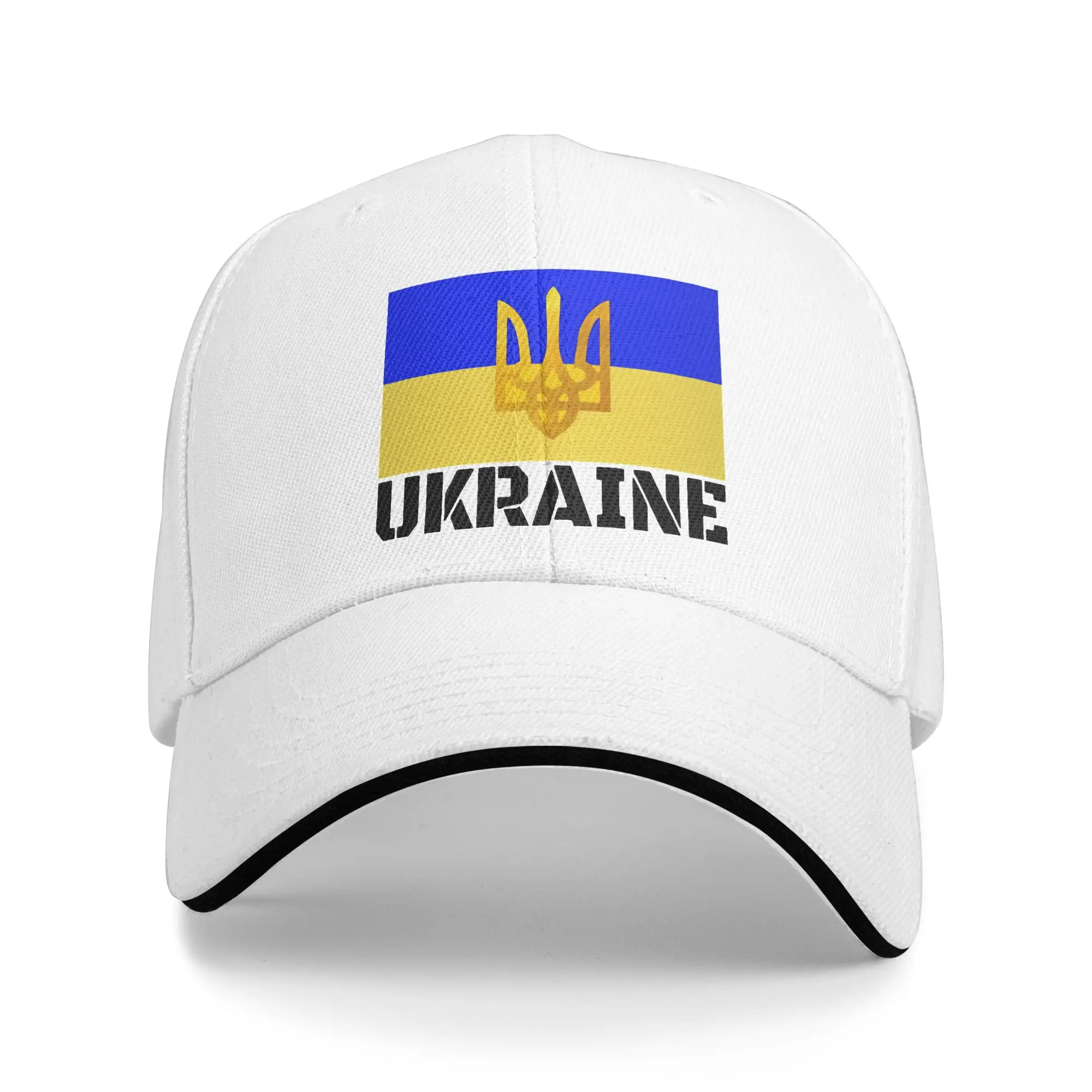 Ukraine Flag Baseball Cap  y2k Funny Trucker Hat Summer Men Adult Hunting Camping Baseball Caps