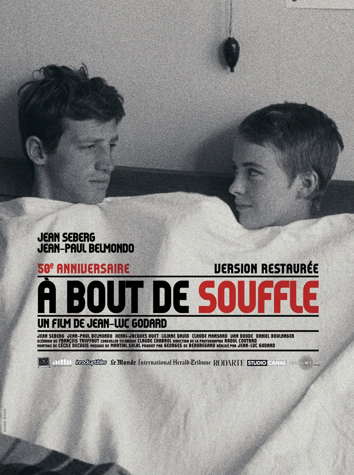 Hot A BOUT DE SOUFFLE VINTAGE MOVIE  Art SILK POSTER Wall Art Home Decorative painting