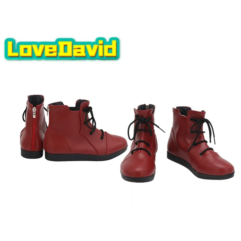 Adulto Yuji Itadori Scarpe Cosplay Stivali Anime Fantasia Uomo Calzature Halloween Carnevale Festa Travestimento Accessori per costumi Puntelli