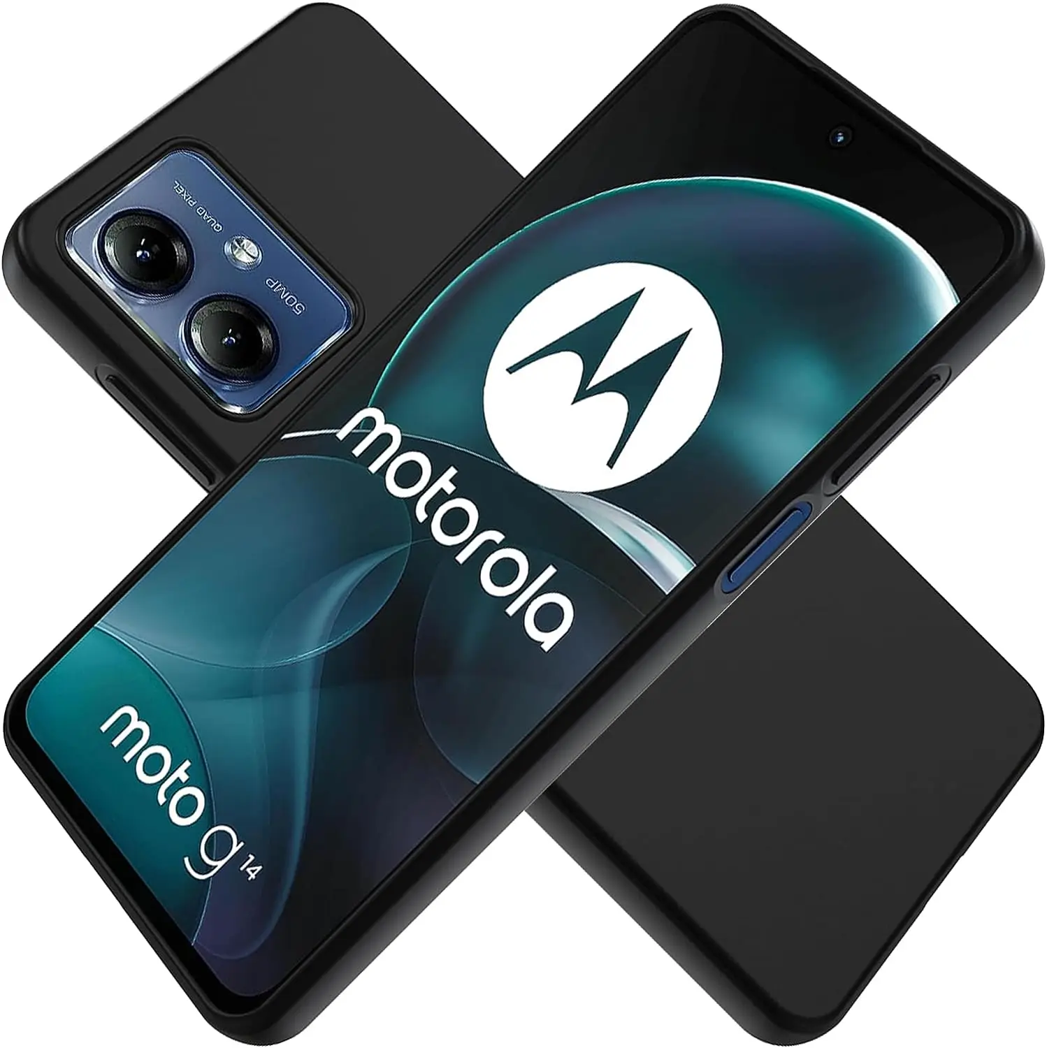 Funda protectora de silicona para Motorola Moto G14, carcasa protectora para Motorola Moto G14 G 14, 2023