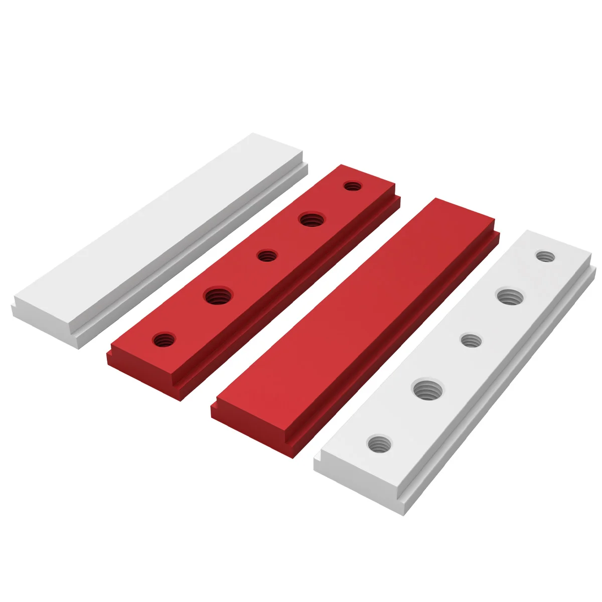 100MM Aluminum Alloy T‑Track T‑Slider, 30/45 Type T‑slot Miter Track Jig, Woodworking T‑Screw Fixture Slot Tool