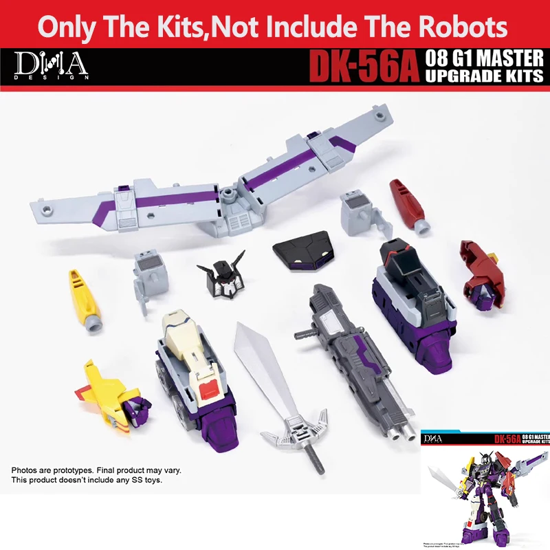 

DNA DK56A / DK-56A Legacy United Animated 08 Motormaster Upgrade Accessory Kits Set - G1 Color Scheme Version