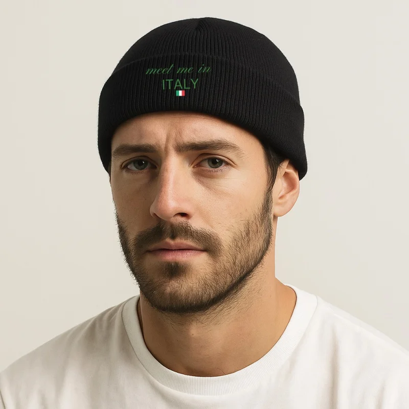 レトロカジュアルスタイルレタープリント暖かい秋冬必須ニット帽男女兼用アウトドアニュートラルファッションウール帽子