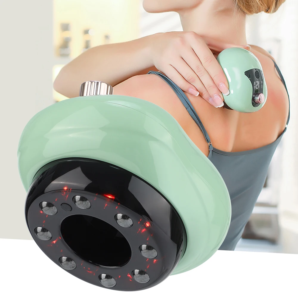 

Electric Guasha Massager with Hot Compress Massaging Device Infrared Negative Pressure Magnetic Scraping Cupping Weight Loss