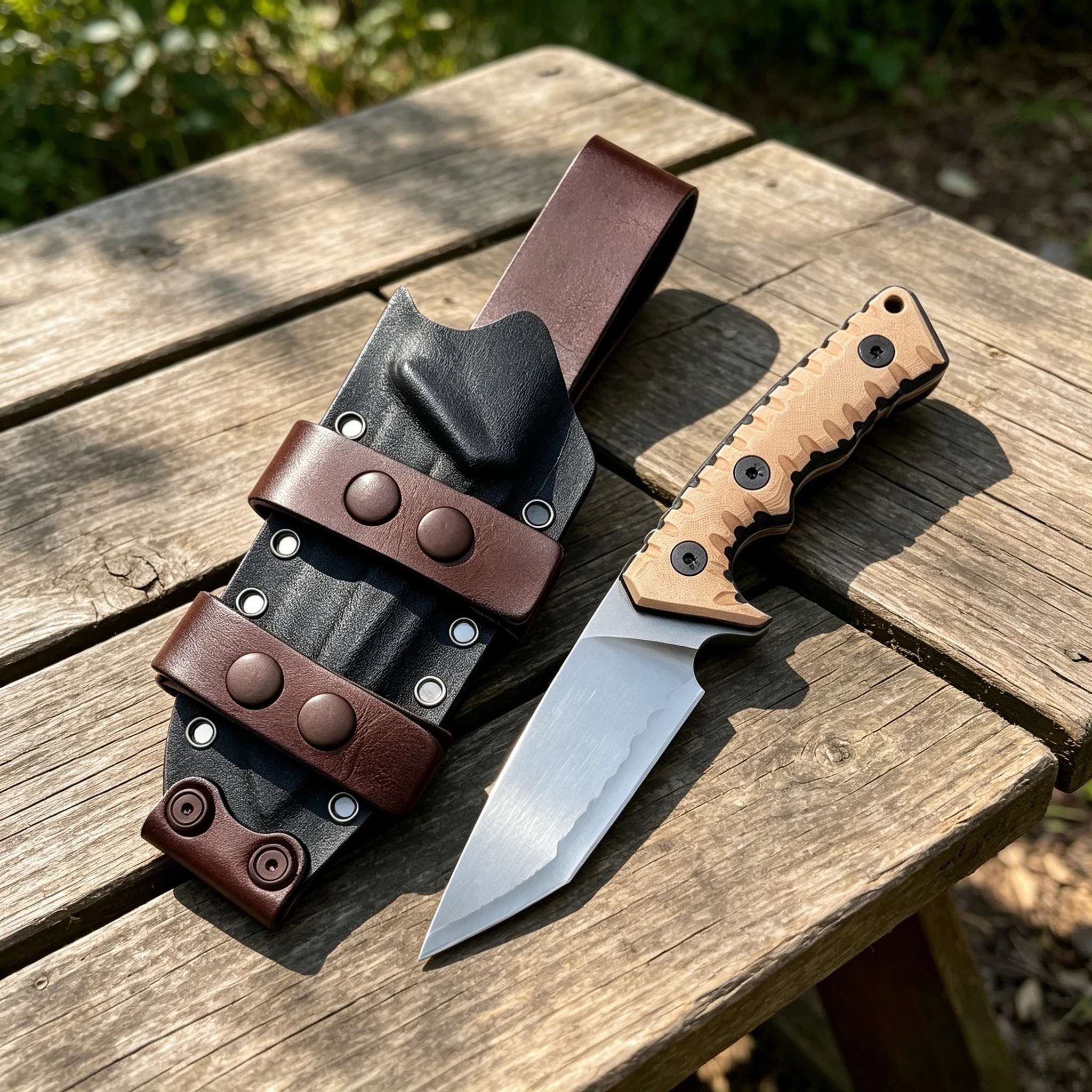 coltello-da-esterno-m27-con-lama-in-acciaio-dc53-e-manico-in-g10-un-utensile-versatile-ideale-per-campeggio-escursionismo-e-pesca