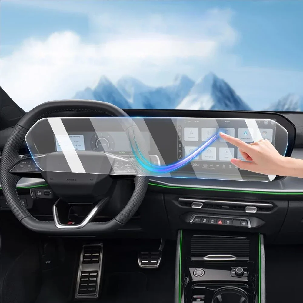Image of Für Audi Q5 2025-2026 Vorgeschnittene TPU PPF Schutzfolie Mittelkonsole LCD-Display Kratzschutz Innenraum-Schutzzubehör