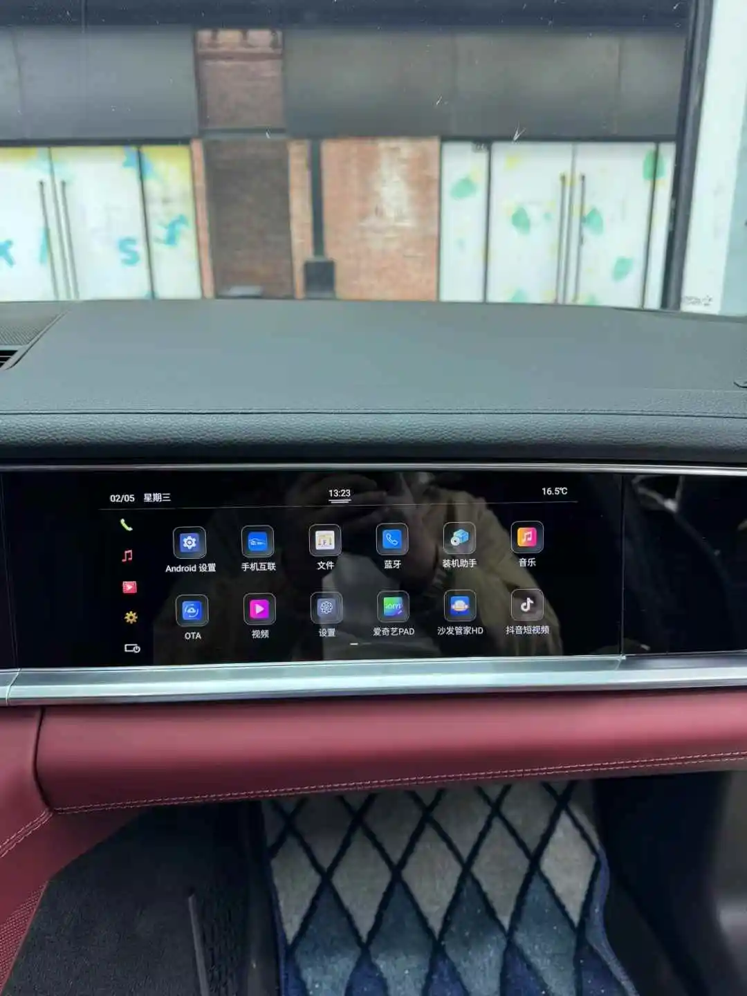 For-Porsche 2017-2023 Panamera 971 تعديل وترقية شاشة الركاب، شاشة الترفيه، تشغيل الوسائط المتعددة #6