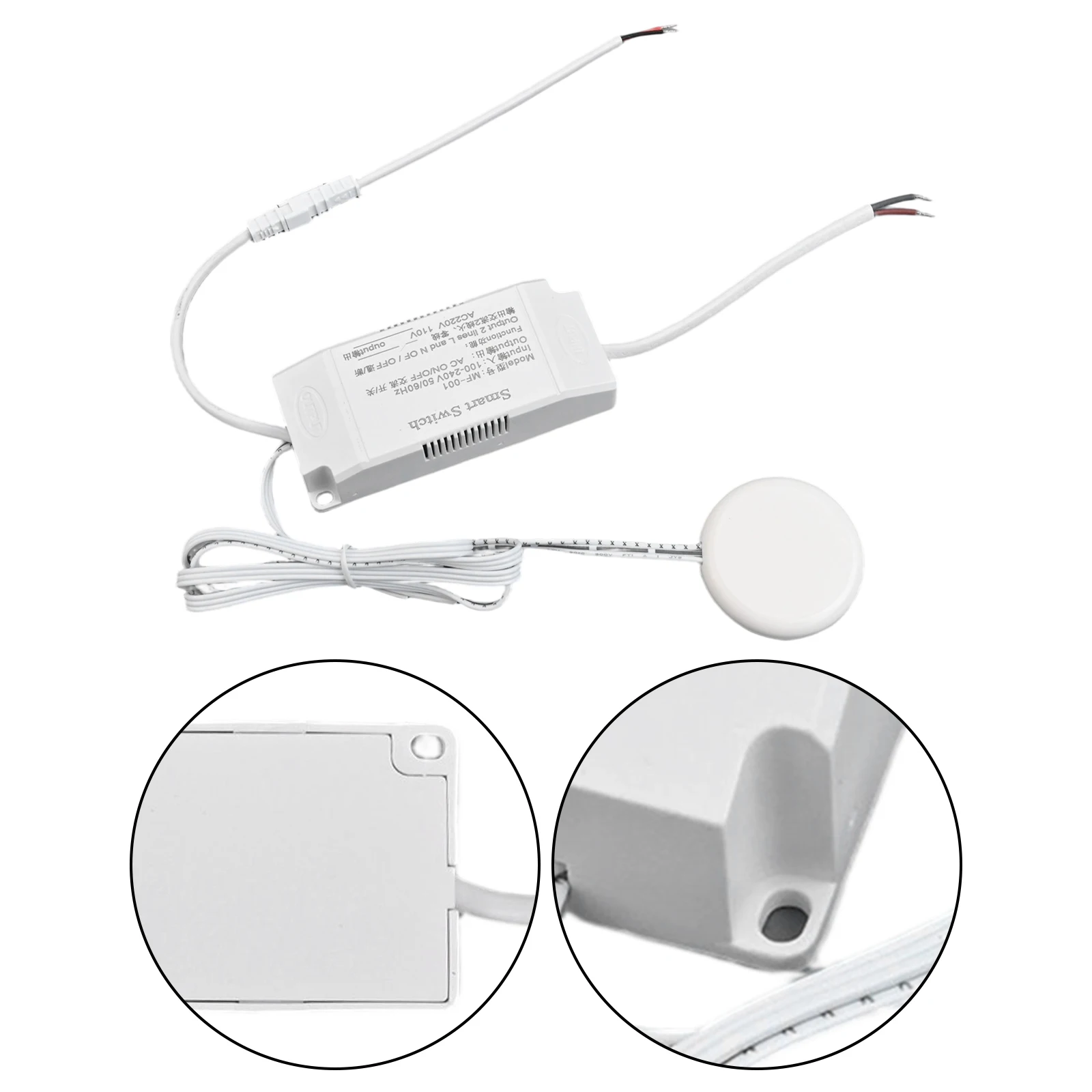 Indoor Lighting Control 95*40*285mm Size Dimmable Switch 110V 220V Switch Optimized Touch Distance Robust Load Capacity