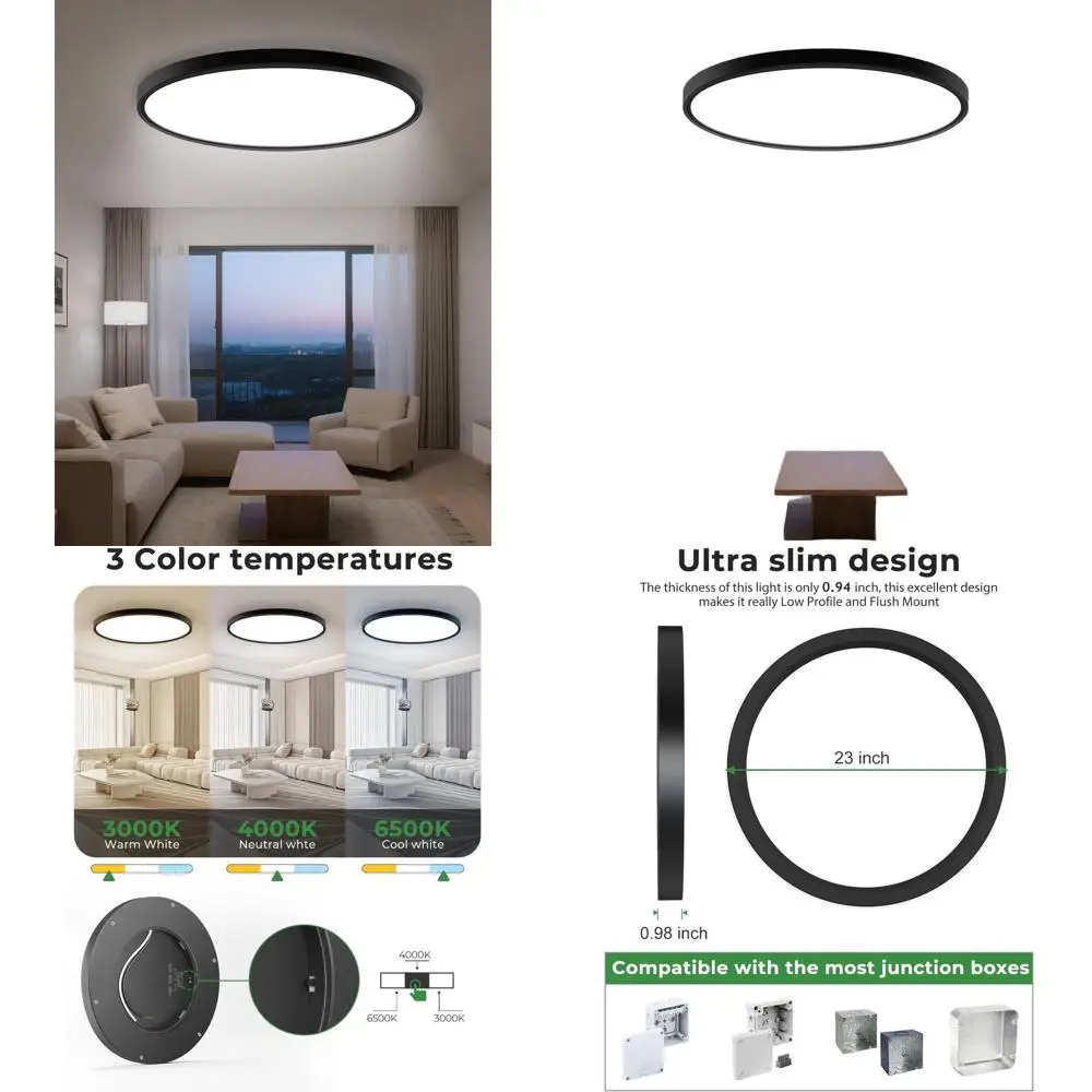 

Регулируемый потолочный светильник 3CCT, 50 Вт, 5000 лм, идеально подходит для комнат и коридоров