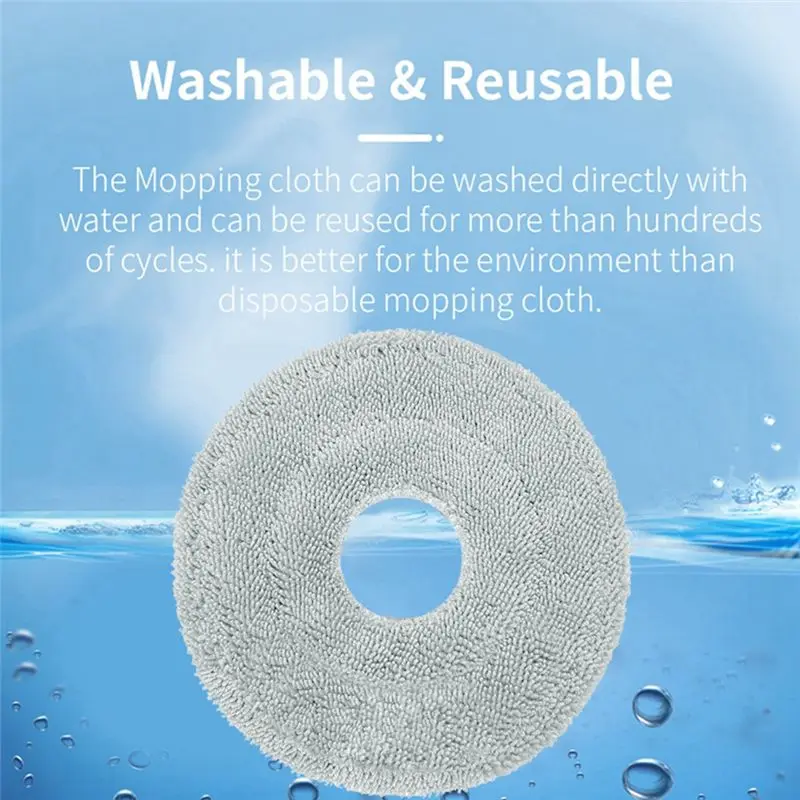 AT19-32PCS Accessories Kit For Dreame L10s Pro Gen 2 Vacuum Cleaner Replacecment Parts Main Side Brush Filter Mop Cloth
