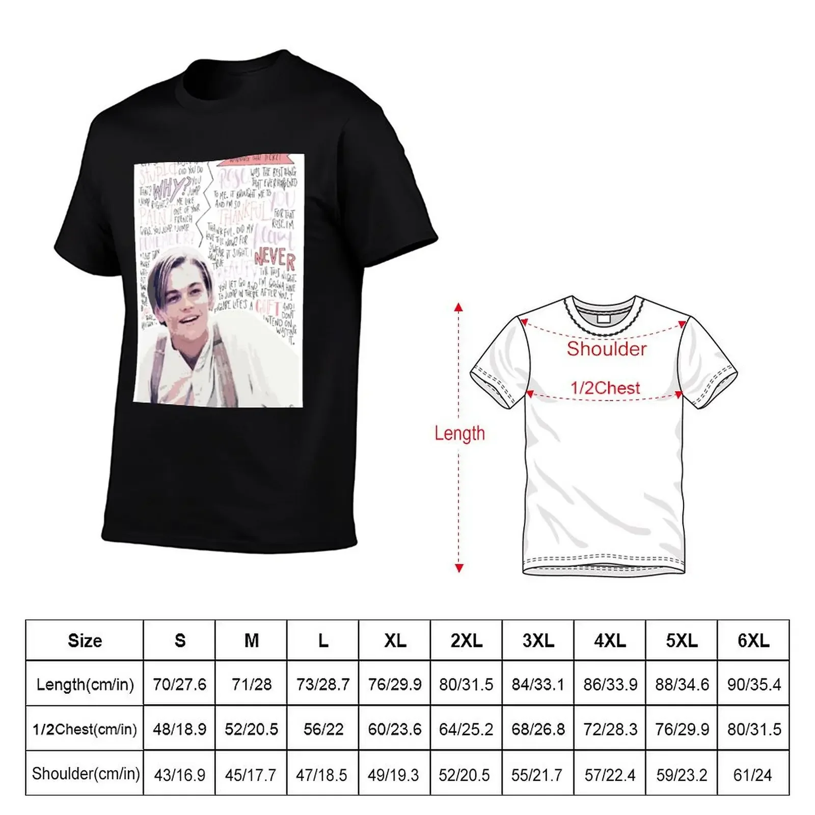 Leonardo DiCaprio / Jack Dawson Merch Pullover Hoodie anime figures heavyweights cute tops Men's T-Shirt Blouse t shirts for men