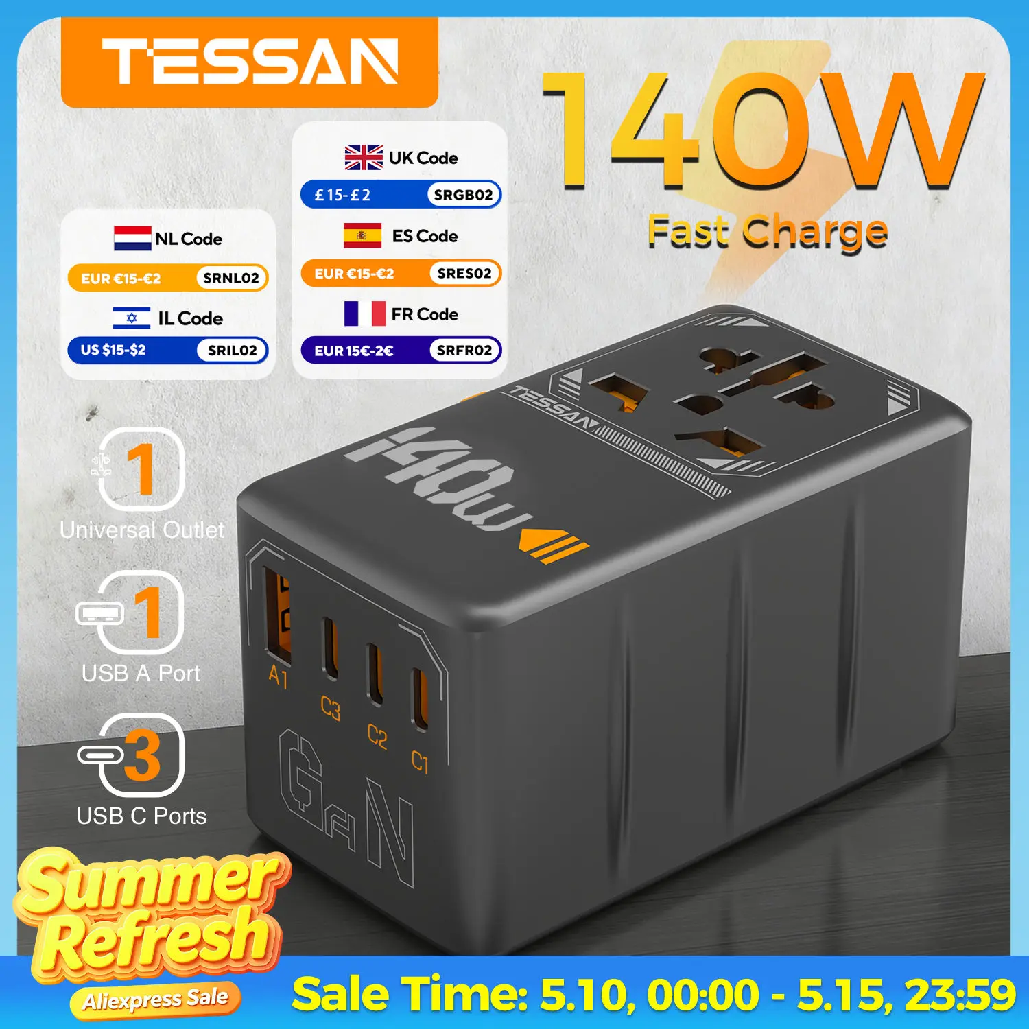 140W/100W Gan Unive…