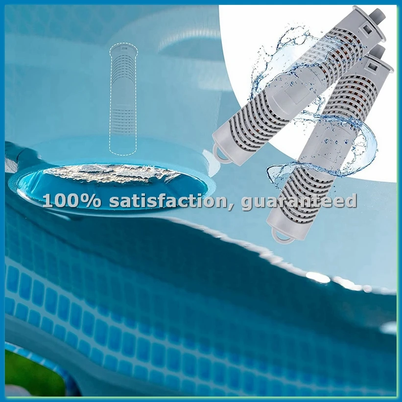 

2 шт. минеральные ионные фильтрующие стержни для спа, цинковые ионные стержни для гидромассажных ванн - AT35