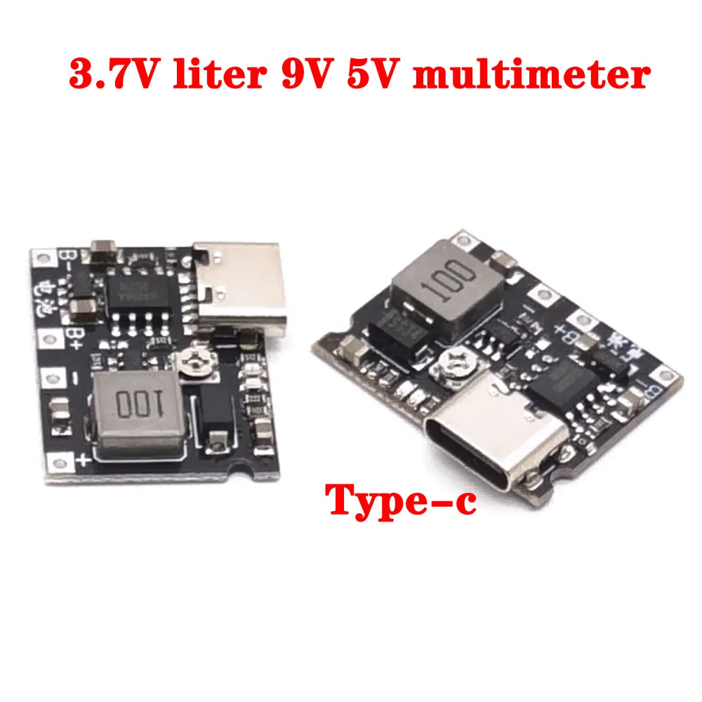 

3.7V To 9V Mini DC Boost Converter Board Output 2A DC Step Up Module Lith-Battery Boost Voltage Boost Module Type-c