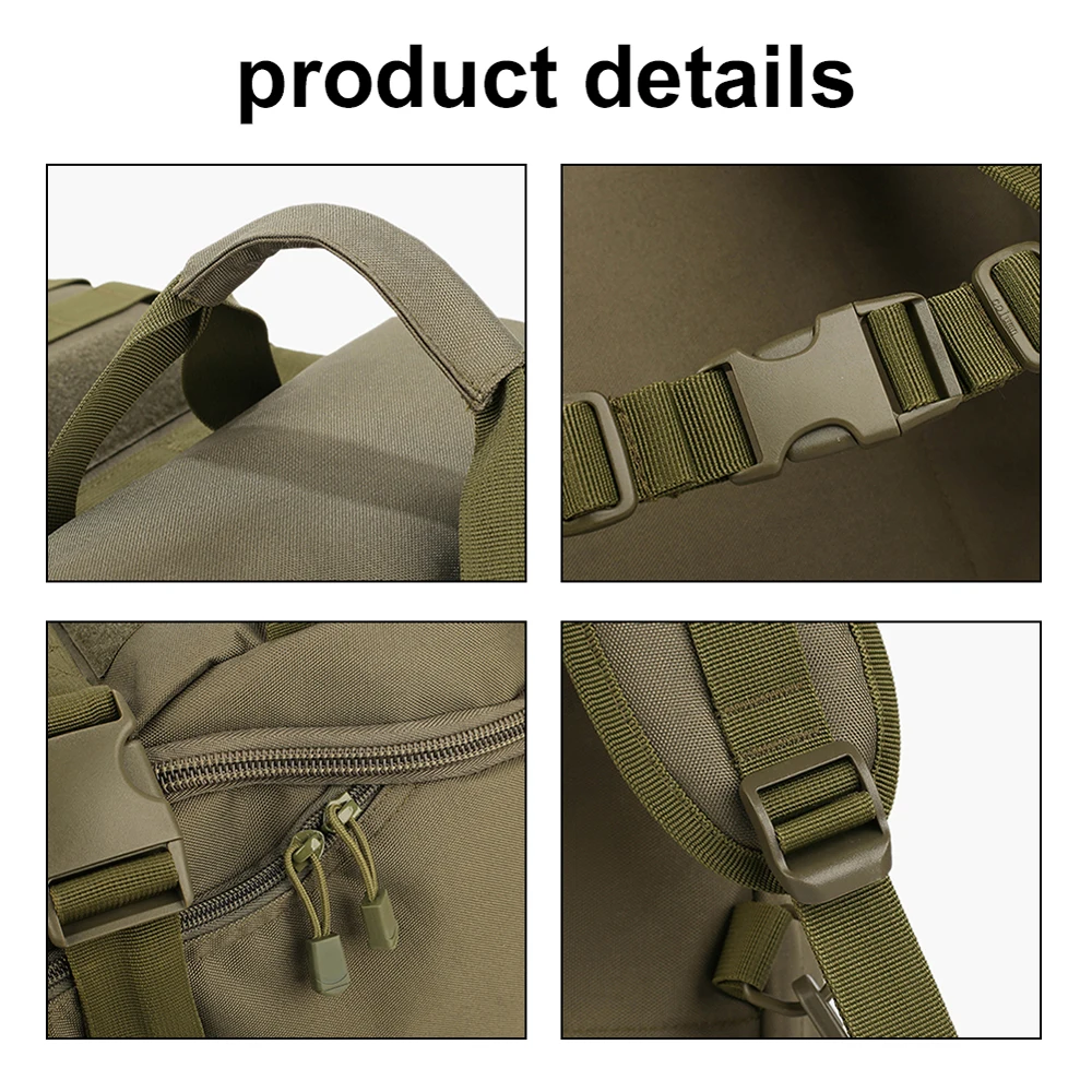 Outdoor Traveling Bag Large Capacity Camping Backpack Waterproof Duffel Bag 56-75L Outdoor Activities Sports Hiking Storage Bag