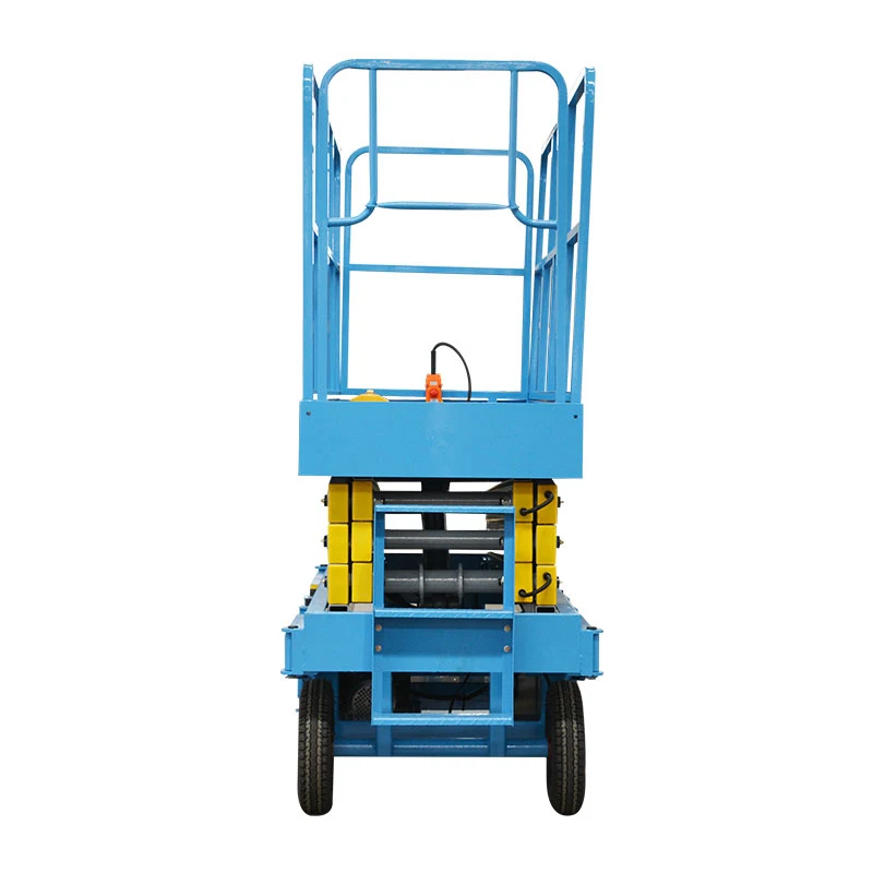 

Tuotu Customized Electric Mobile Manlift 6-20m Aerial Work Hydraulic Scissor Lift Table 500kg